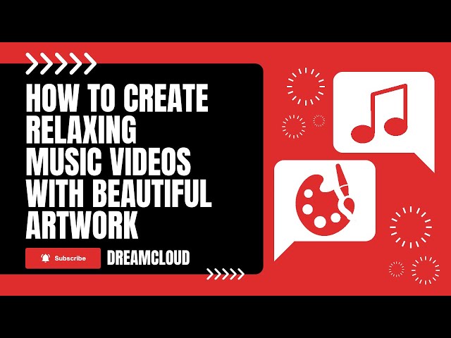 How To Create Relaxing Music Videos For YouTube With AI (Combining AI Art & Music)