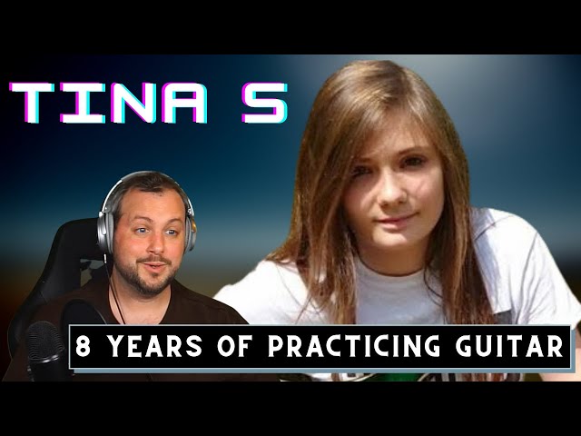 8 Years of Practicing Guitar - Tina S REACTION Video