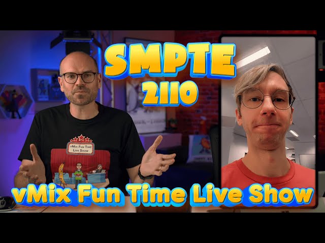 vMix Fun Time Live Show November 2023- Talking about SMPTE 2110 and other things!