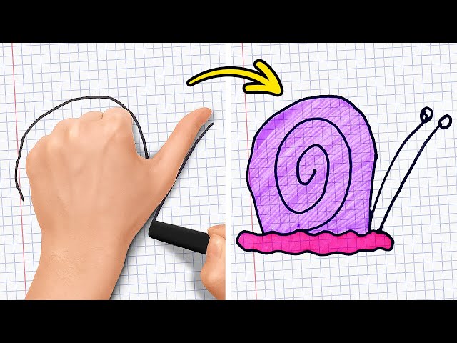 Easy Drawing Tips And Tricks And Fantastic Painting Ideas