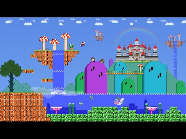 Mario vs the Mushroom Kingdom (The Super Mario Movie animation)