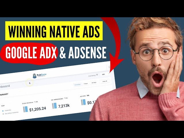 How To Run Winning Native Ads || Google Adx Arbitrage (Make $1000 Monthly)