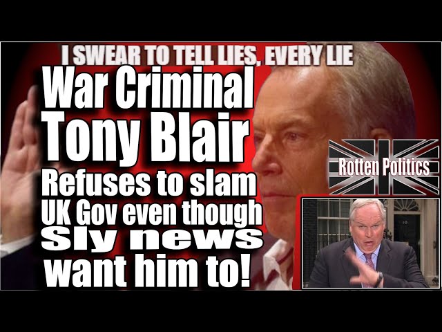 Tony Blair deny's the medias bias!