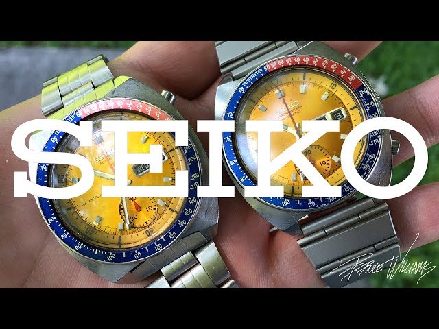 The Seiko Pogue - One of histories coolest automatic chronographs
