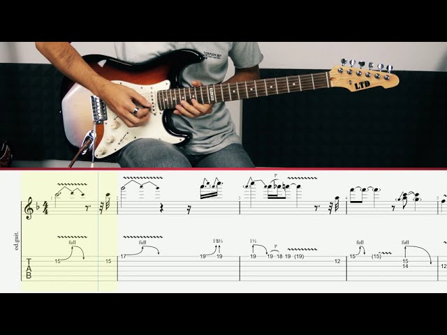 Pink Floyd - Dogs - Main Solo (Guitar Tutorial)