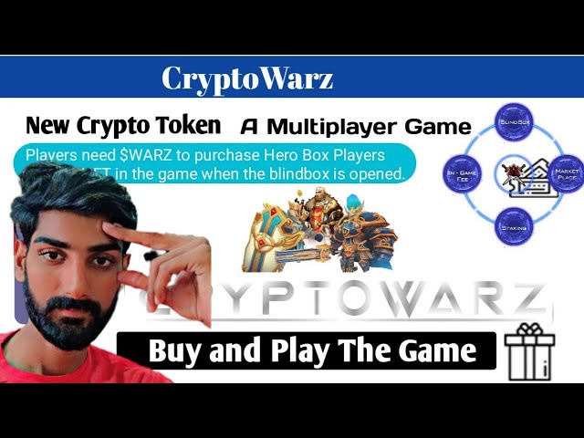 CryptoWarz New NFT Gaming Project Play to Earn Crypto Token || New way of MintNFT and NFTstaking