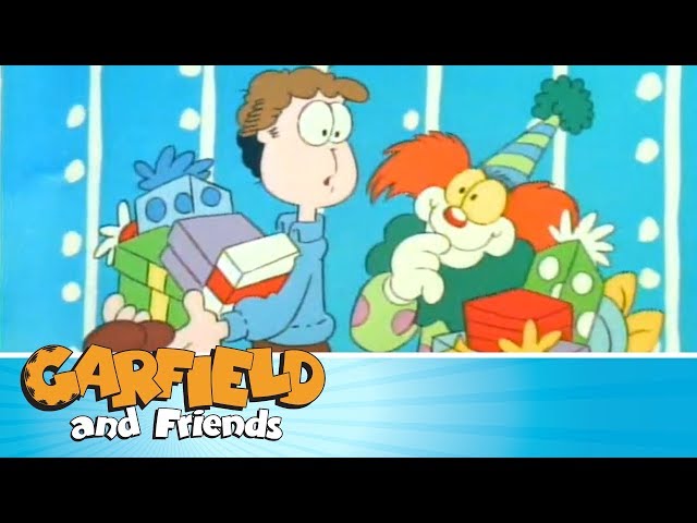 A Surprising Birthday Visit - Garfield & Friends 🎁🎂🎈