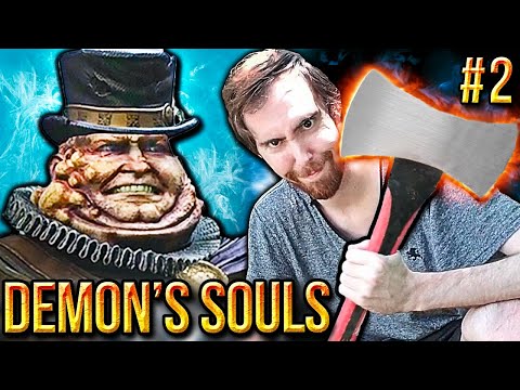 The LITERAL GOD! Asmongold Plays Demon's Souls - PART 2 | PS5 REMAKE
