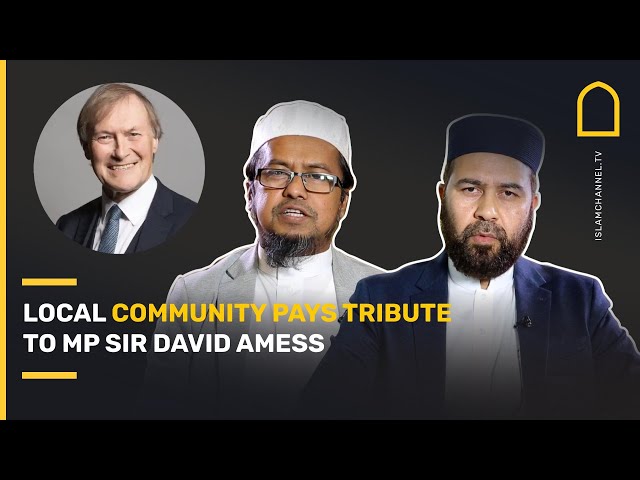 Local community pays tribute to MP Sir David Amess