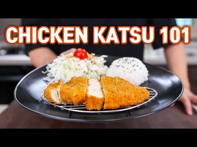 The Easiest Homemade Chicken Katsu l Japanese Chicken Cutlet (ft. Katsudon)