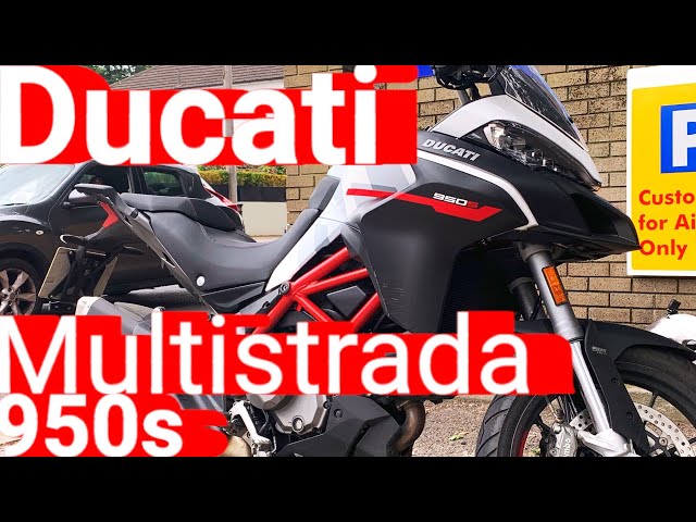 Ducati Multistrada 950s Review and Test Ride. Low Phone Battery, I Get Lost!!