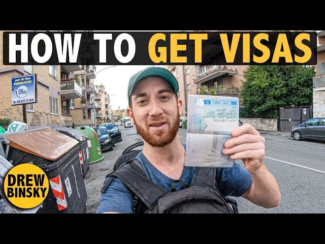 HOW TO GET VISAS (to travel the world)