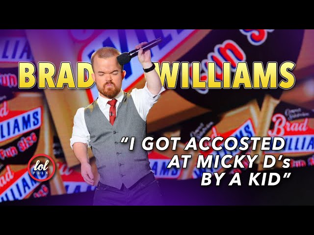 Comedian Brad Williams gets accosted at Micky D's by a kid 😳🎤😂