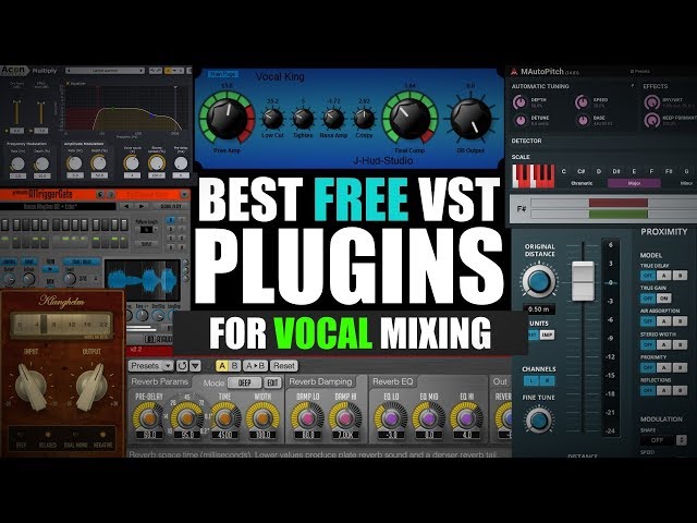 5 Best Free Vocal VST Plugins | Best Free Plugins For Mixing Vocals