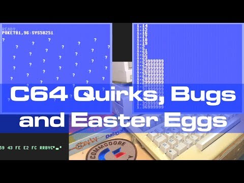 Commodore 64 Quirks, Bugs, and Easter Egg(s)