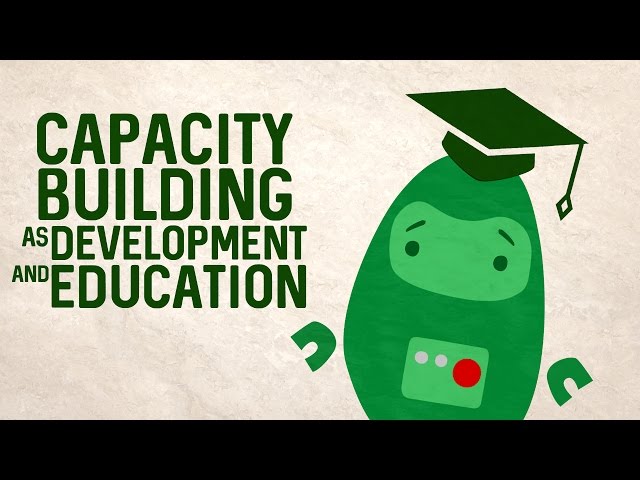 Capacity building as development and education