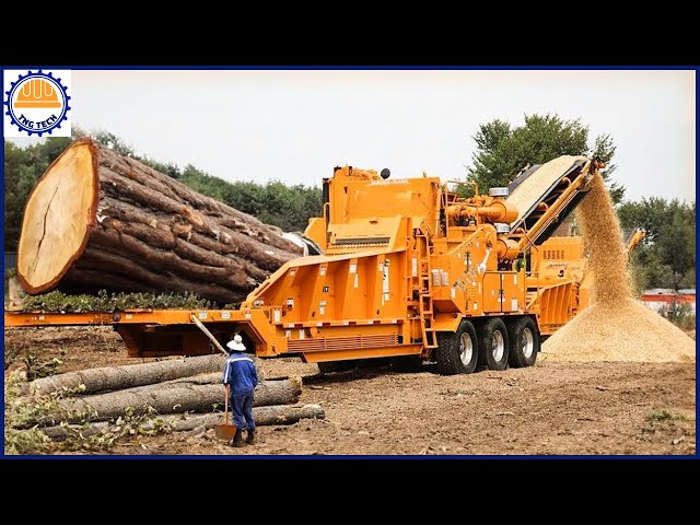 30 Dangerous Fastest Wood Chipper and Wood Crusher