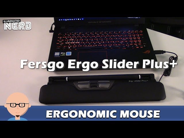 Review of Ergonomic Mouse Fersgo Ergoslider Plus