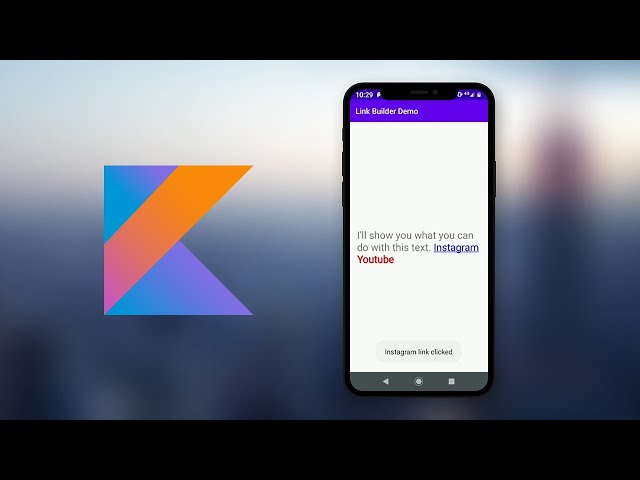 Creating Custom Links in a TextView Tutorial (Android Studio 2020)