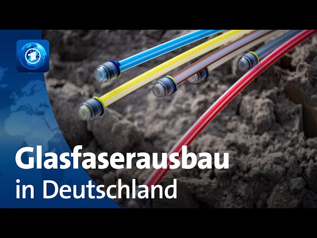 Glasfaserausbau: Schnelles Internet in Deutschland