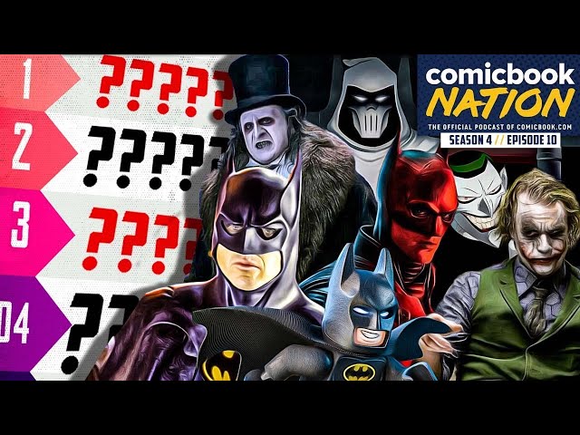 Best Batman Movies Ranked and WWE 2K22 Review (ComicBook Nation Episode 4x10)
