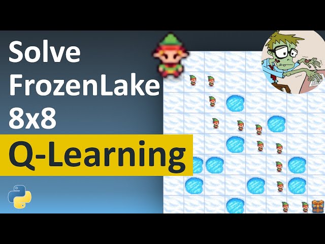 How to Use Q-Learning to Train Gymnasium FrozenLake-v1 | Python Reinforcement Learning Tutorial #1