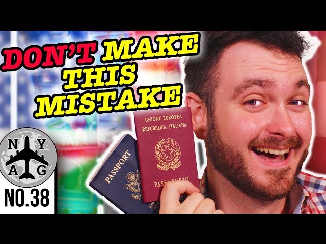 Traveling with two passports - I almost got arrested | Jure Sanguinis Italian Dual Citizenship
