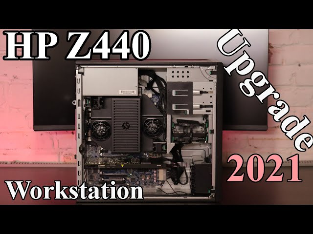 HP Z440 Workstation 2021 Upgrade / HP Z Memory cooler, front fan and Quadro P4000