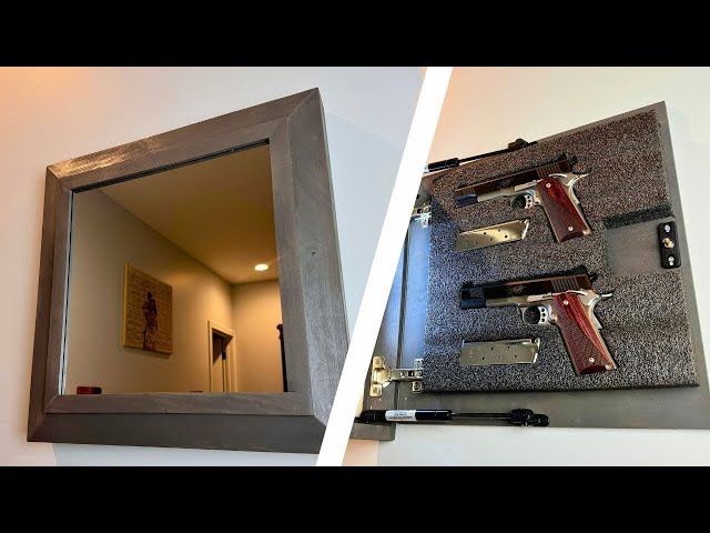DIY Concealment Mirror / Picture Frame