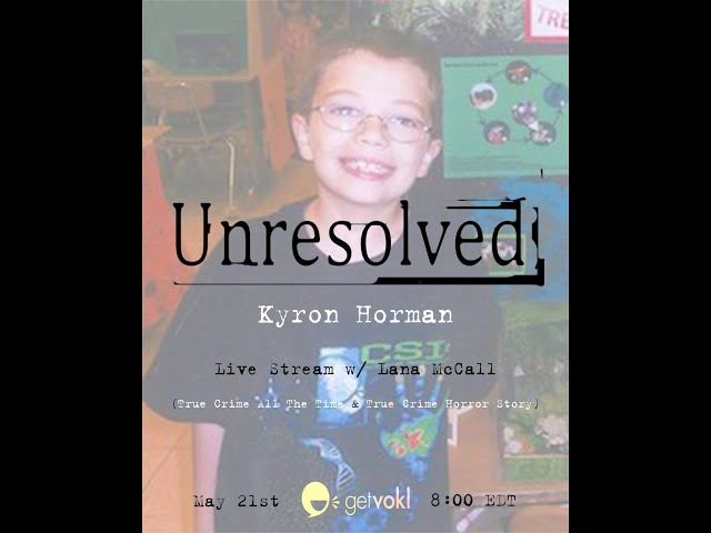 LIVE-STREAM: Kyron Horman