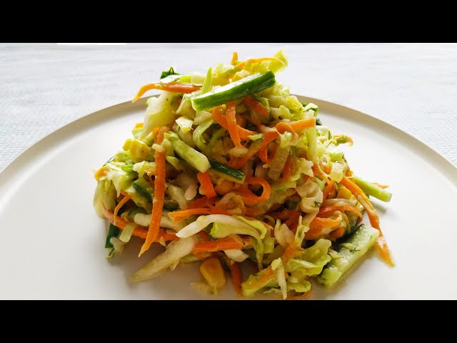 Essen Sie diesen Krautsalat jeden Tag zum Abendessen und Ihr Bauchfett wird schnell verschwinden!