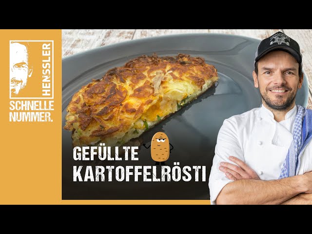 Schnelles Gefüllte Kartoffelrösti Rezept von Steffen Henssler