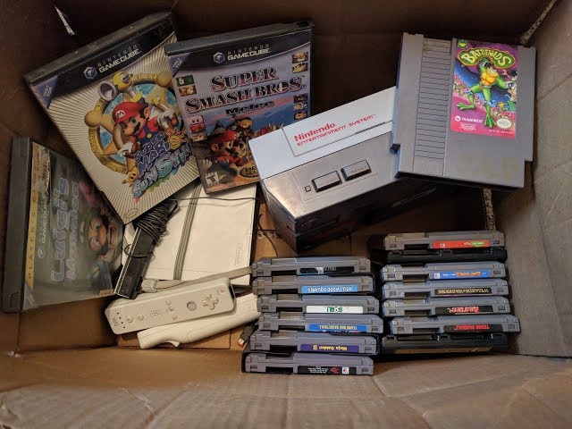 Thrift Store Game Finds! HUGE NES Haul, Gamecube Games, Goodwill Wii bundle,  TONS of finds!