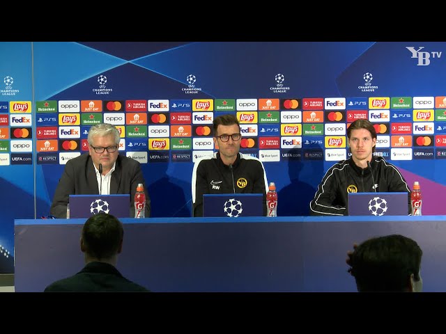 Pressekonferenz mit Raphael Wicky und Cedric Itten vor YB - RB Leipzig