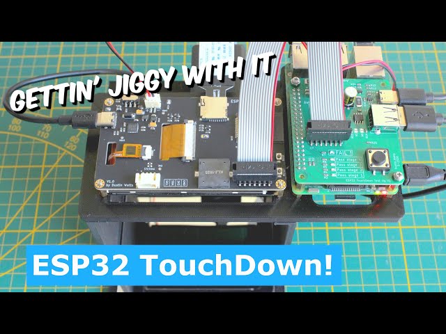How My Test Jig Works (for the ESP32 TouchDown)