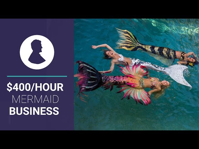 This Woman Tells Her Tale About How to Start a $400/Hr Mermaid Business