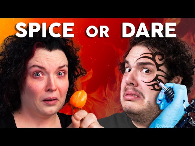 Embarrassing Dares Vs Extreme Spice Challenge!