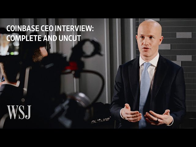 Coinbase CEO on SEC Lawsuit and Whether Crypto Is a Security | WSJ
