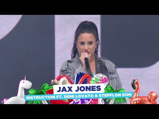Jax Jones - ‘Instruction' ft. Demi Lovato & Stefflon Don (live at Capital’s Summertime Ball 2018)