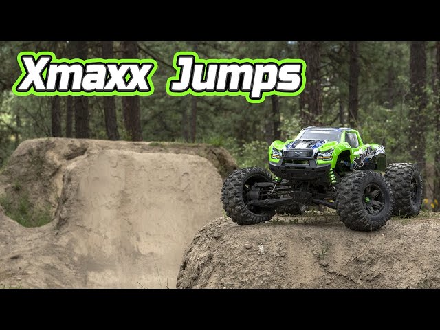 Traxxas Xmaxx 8s jumps, big air, and crashes