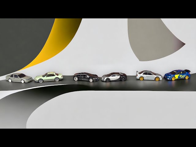 Ripping Open Hot Wheels Premium 2 Packs - Bugatti,Nissan,Subaru