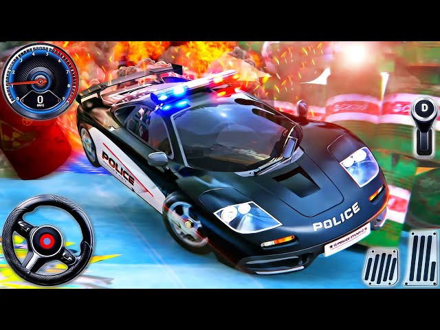 Extreme Police Car Racing CrashX 2 - Real Car Crash Demolition Derby 3D - Android GamePlay