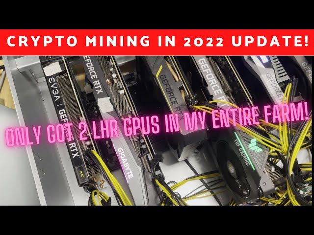 Crypto Mining 2022 ξ ₿ GPU Migration Update, LHR GPU & Moving Rigs Away! 香港加密貨幣挖礦