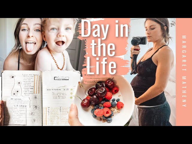 DAY IN THE LIFE | Stay at Home Mom, Pregnant, Night Time Routine