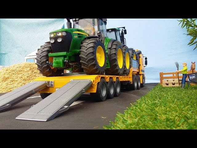 Best of Bruder RC Heavy Haulage! Trucks, Low loaders, Tractors, Excavators!