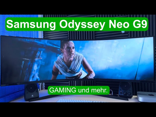 Samsung Odyssey Neo G9 49" Unboxing und meine Meinung