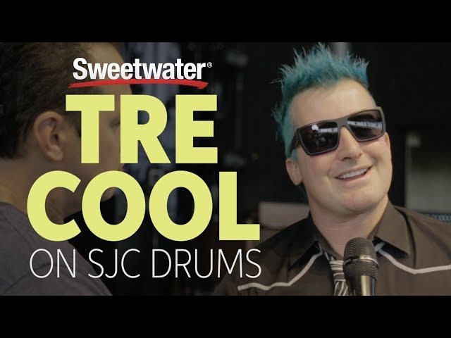 Tré Cool of Green Day Talks SJC Drums & More!