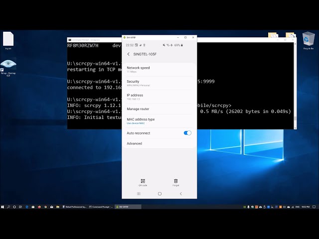 Control Android Over Wireless From Your Computer