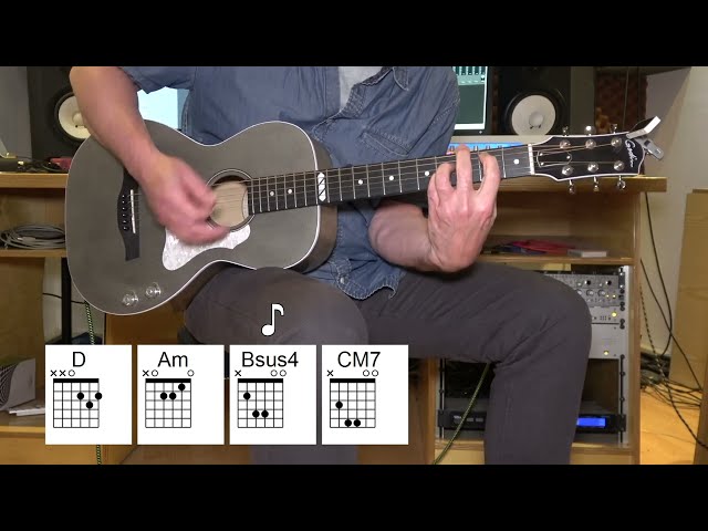 Anyone Can Play Guitar - Acoustic Guitar - Radiohead - Original Vocal Track - Chords