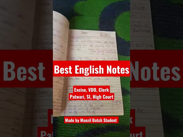 best english notes for punjab govt exams #englishgrammarforcompetitiveexam